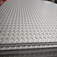 carbon hot rolled mild chequered plate ASTM a36 hot rolled ship building checkered steel plate