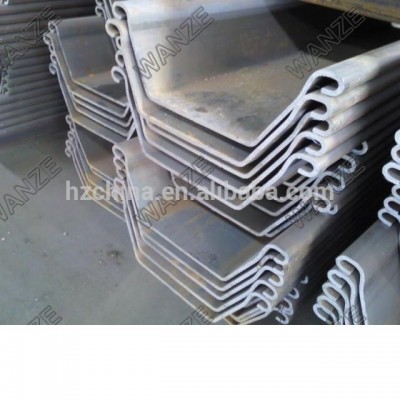 Manufacturer preferential supply High quality Cold Rolled U Profile Type Steel Sheet Pile Each kind of specification